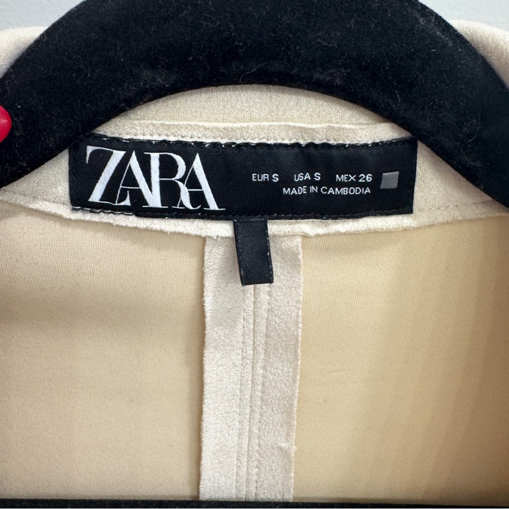 Zara Women's Cream Utility Jacket - Picture 4 of 5